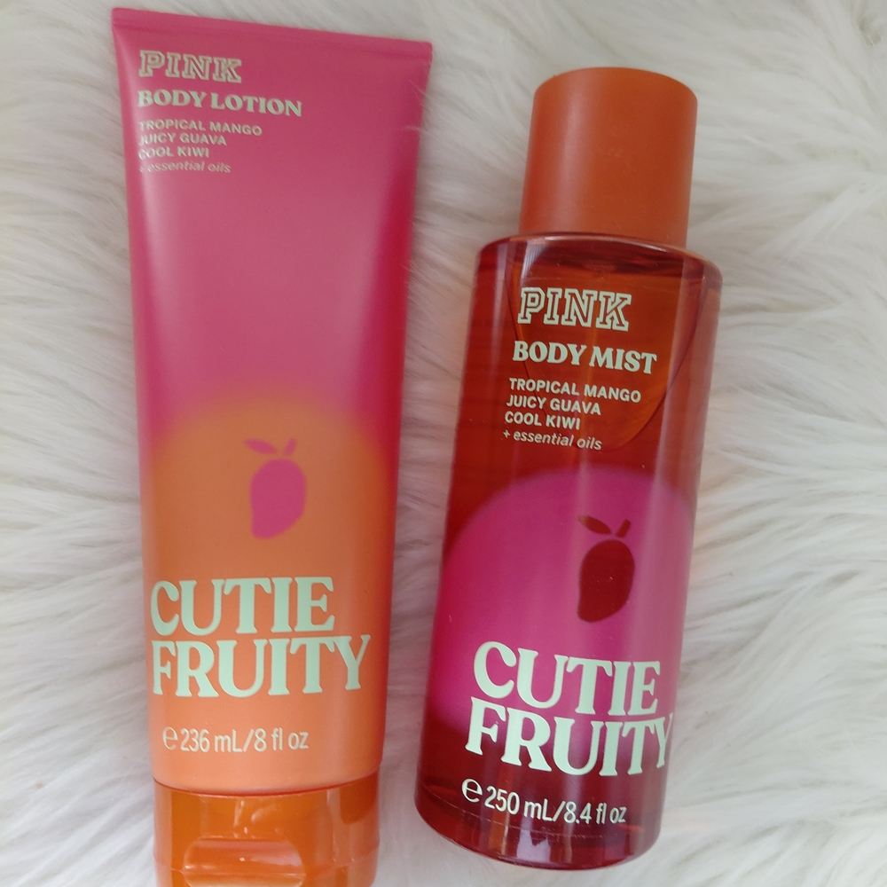 PINK Victoria's Secret Cutie Fruity Body Lotion and Mist